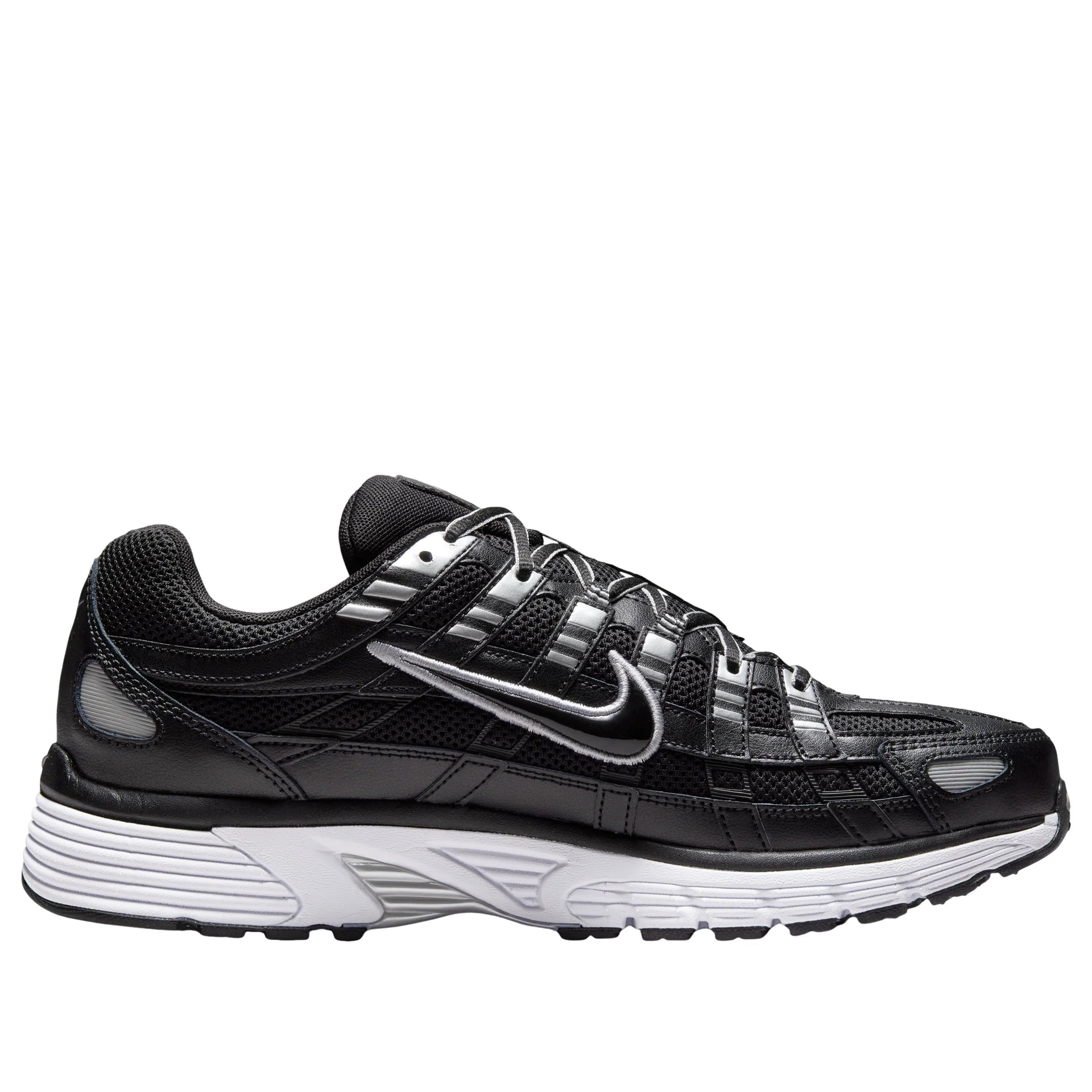 Nike P-6000 'Black White Metallic Silver'