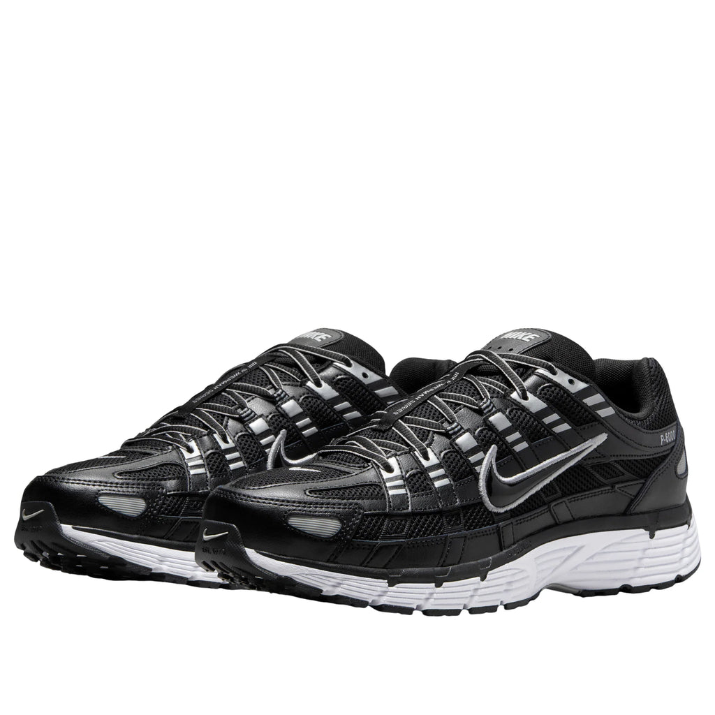 Nike P-6000 'Black White Metallic Silver'