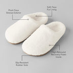 Alo Slipper Sherpa Recovery 'Ivory'