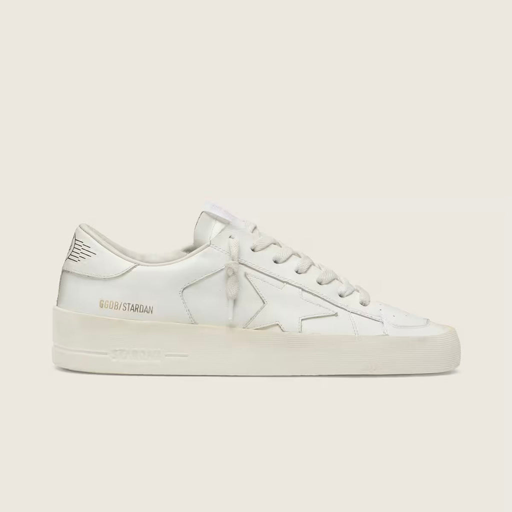Golden Goose Super-Star Stardan in total white leather(Women's)