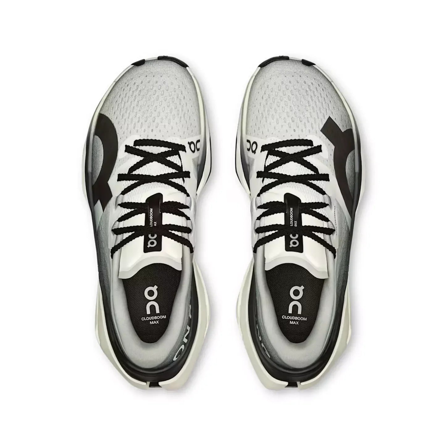 On Running Cloudboom Max White Black