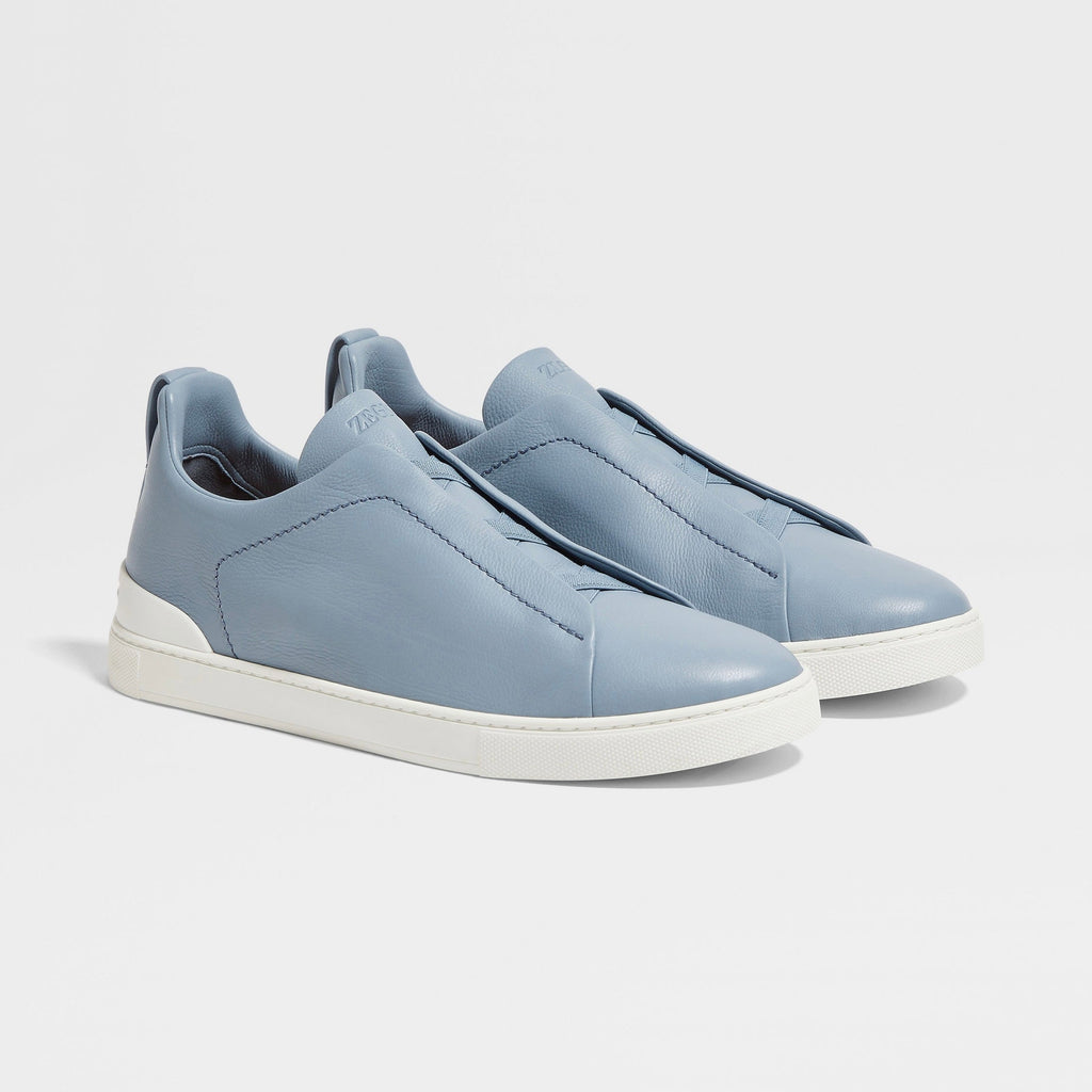 LIGHT BLUE TRIPLE STITCH™ SECONDSKIN SNEAKERS Light Blue