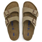 Birkenstock Arizona Suede Leather – Taupe