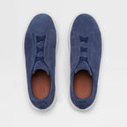 ZEGNA UTILITY BLUE SUEDE TRIPLE STITCH™ SNEAKERS