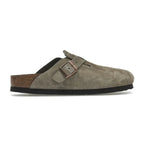 Birkenstock Boston Soft Footbed – Suede Taupe