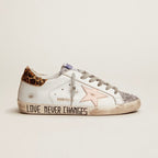 Golden Goose Lace-up flat-bottomed casual round-toed board (Women's)