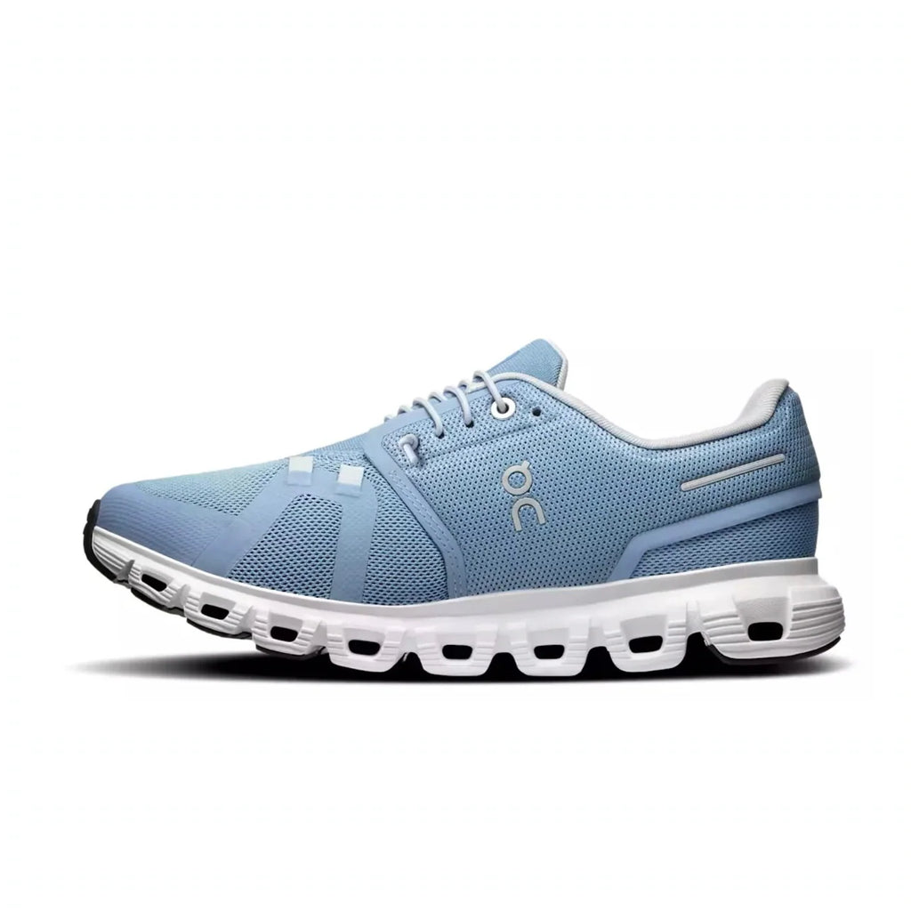 On Running Cloud 6 Chambray White