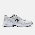 New balance 740 White with metallic silver and black