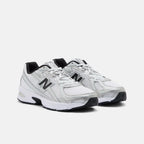 New balance 740 White with metallic silver and black