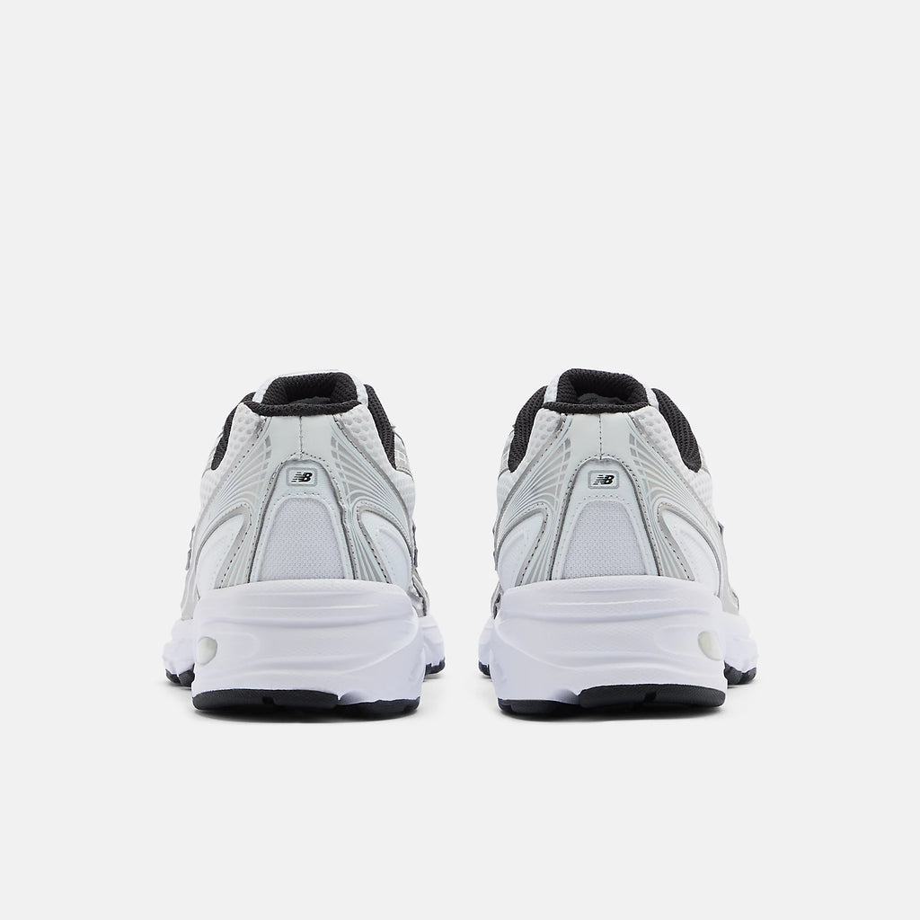 New balance 740 White with metallic silver and black