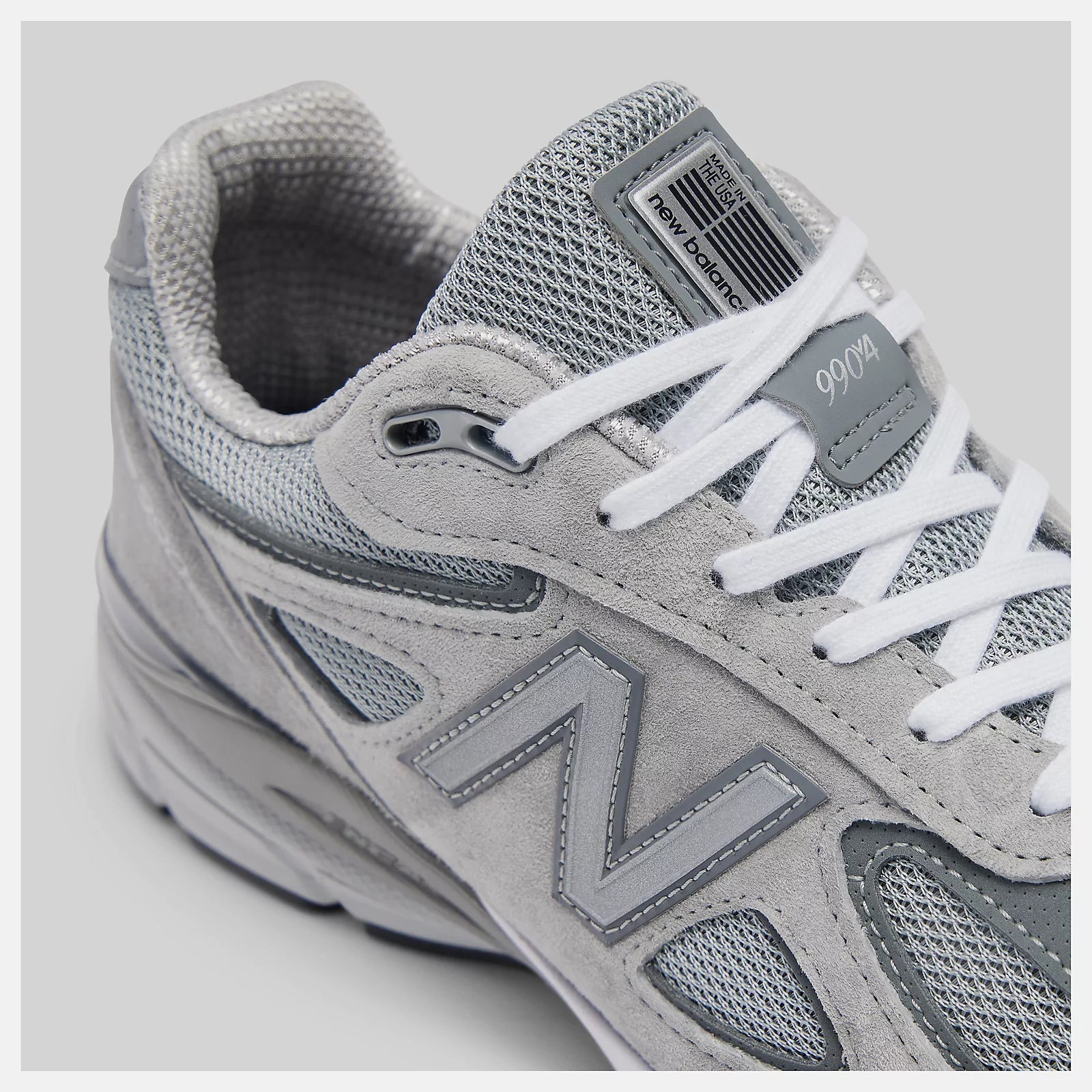 New balance 990 Grey with grey 006 and white
