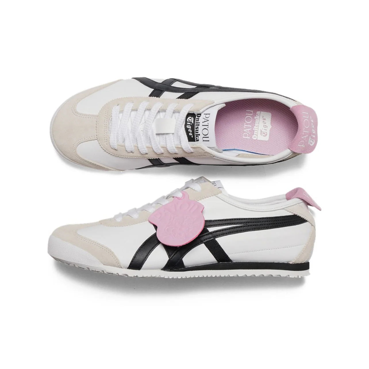 Onitsuka Tiger PATOU x Mexico 66 'White Black Pink'