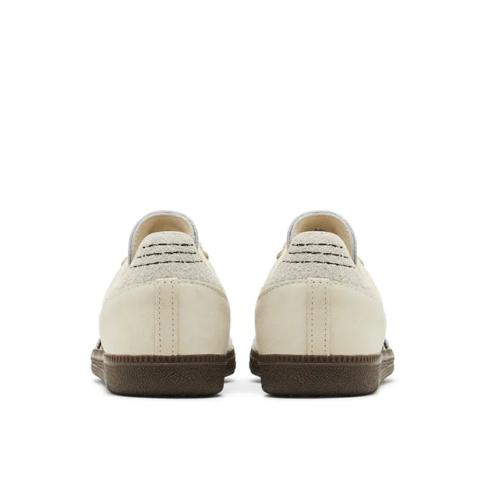 Adidas Samba OG Wonder White Maroon (Women's)